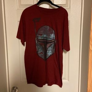 Star Wars Boba Fett art graphic t shirt! Size large!